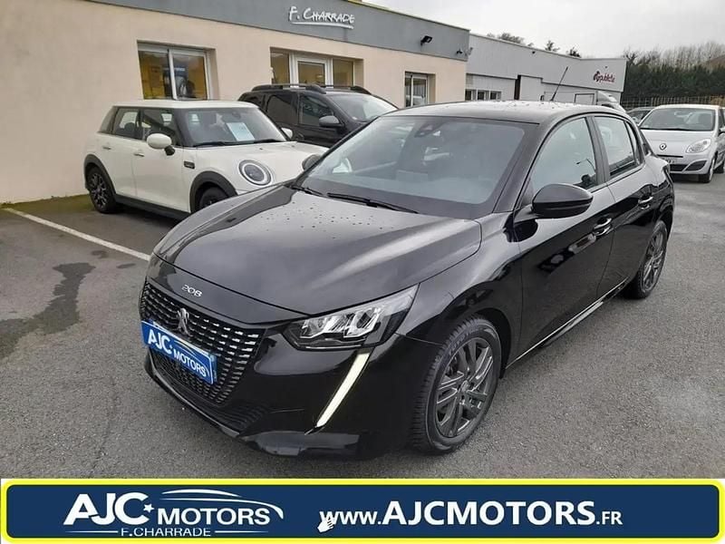 Noir Occasion 2021 Peugeot 208 Business-Line Citadine | 10 890 € (Bon prix) - Image 1/4