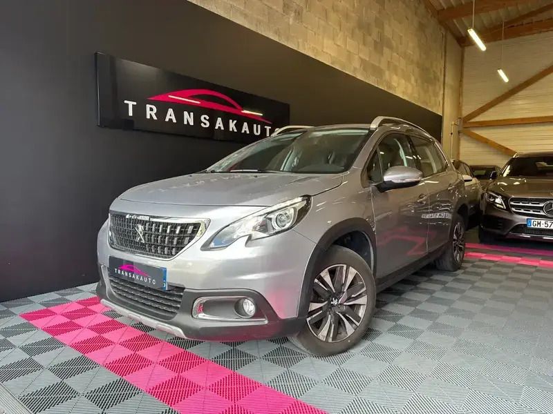 Gris Utilisé 2017 Peugeot 2008 Allure SUV | 8 490 € (Super prix) - Image 1/4