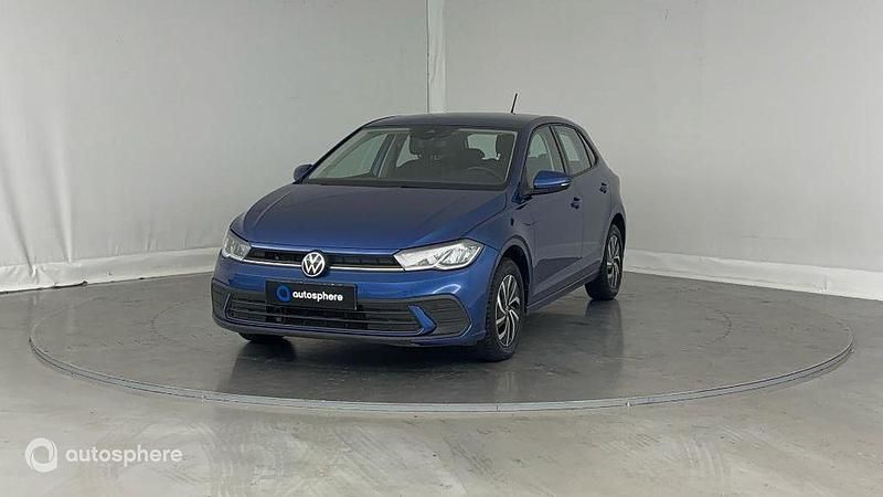 Bleu Occasion 2023 VW Polo Life Berline | 17 990 € (Prix juste) - Image 1/4