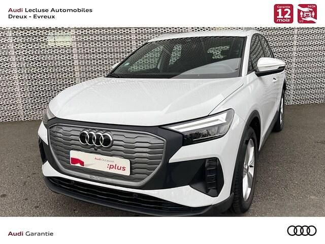 Occasion Audi Q4 e-tron Sport 150 kW (204 ch) 2023 Blanc glacier métallisé SUV