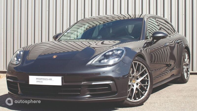 Gris volcano Utilisé 2019 Porsche Panamera S E-Hybrid Sport Turismo Berline | 79 900 € (Bon prix) - Image 1/4