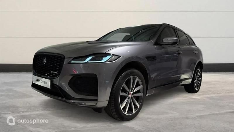 Gris Utilisé 2022 Jaguar F-Pace R-Dynamic SUV | 50 900 € (Prix juste) - Image 1/4