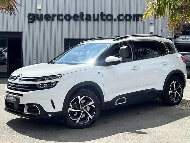 Blanc Utilisé 2021 Citroën C5 Aircross Shine SUV | 17 990 € (Bon prix) - Image 1/4
