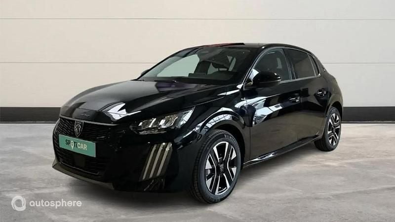 Noir Nouvelle 2025 Peugeot 208 Allure Citadine | 22 699 € (Prix juste) - Image 1/4