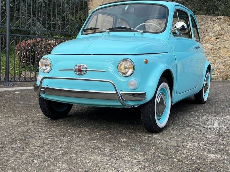 Bleu Occasion 1970 Fiat 500L Monospace | 13 000 € - Image 1/4