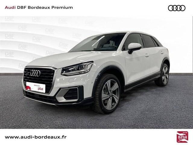 Blanc glacier métallisé Occasion 2018 Audi Q2 Design SUV | 26 590 € (Prix assez cher) - Image 1/4