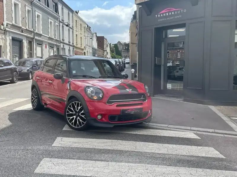 Rouge Utilisé 2015 Mini John Cooper Works Countryman SUV | 9 990 € - Image 1/4