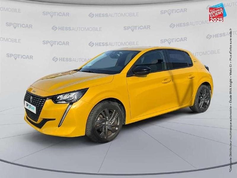 Occasion Peugeot 208 Style 103 ch (75 kW) 2022 Jaune Citadine