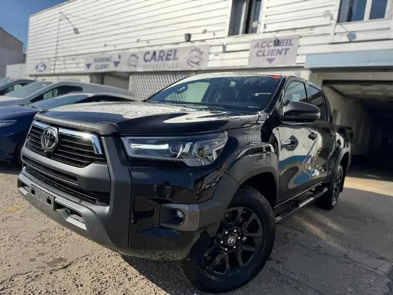 Nouvelle Toyota HiLux 205 ch (150 kW) 2025 Noir Pick-up