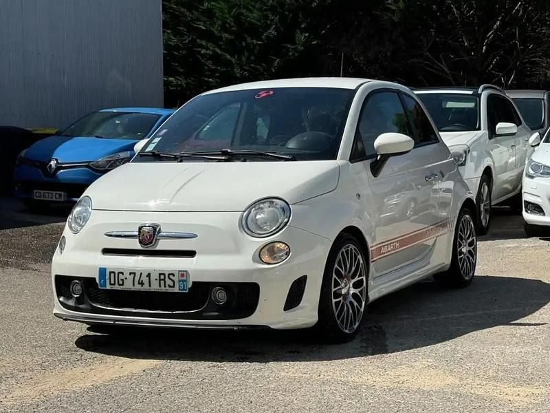 Blanc Occasion 2014 Abarth 500 Berline | 9 490 € - Image 1/4