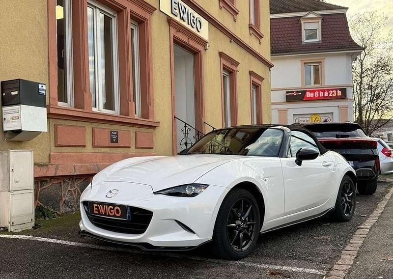 Occasion Mazda MX5 132 ch (97 kW) 2017 Blanc Cabriolet
