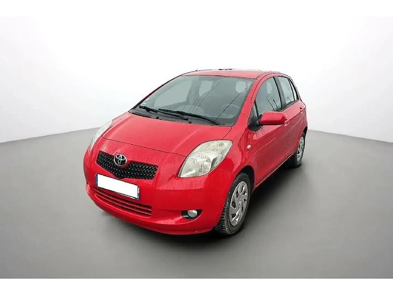 Rouge Occasion 2008 Toyota Yaris Citadine | 6 990 € (Prix juste) - Image 1/4