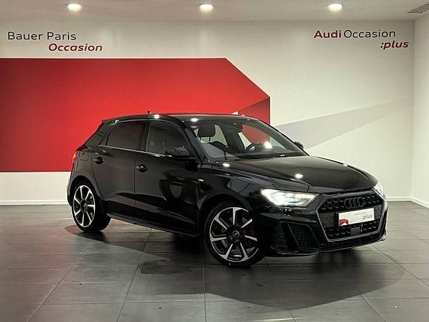 Noir Utilisé 2021 Audi A1 S-Line Citadine | 23 980 € (Bon prix) - Image 1/4
