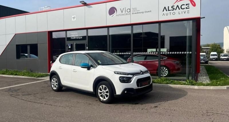 Blanc Utilisé 2021 Citroën C3 Business Class Citadine | 9 990 € (Prix juste) - Image 1/3