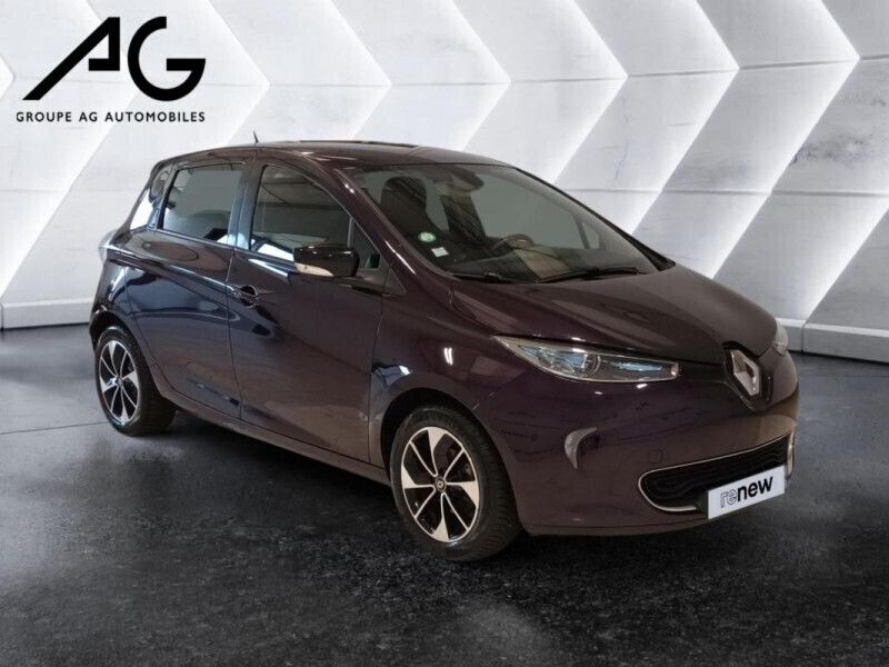 Violet Utilisé 2019 Renault Zoe Intens Citadine | 9 490 € (Prix juste) - Image 1/4