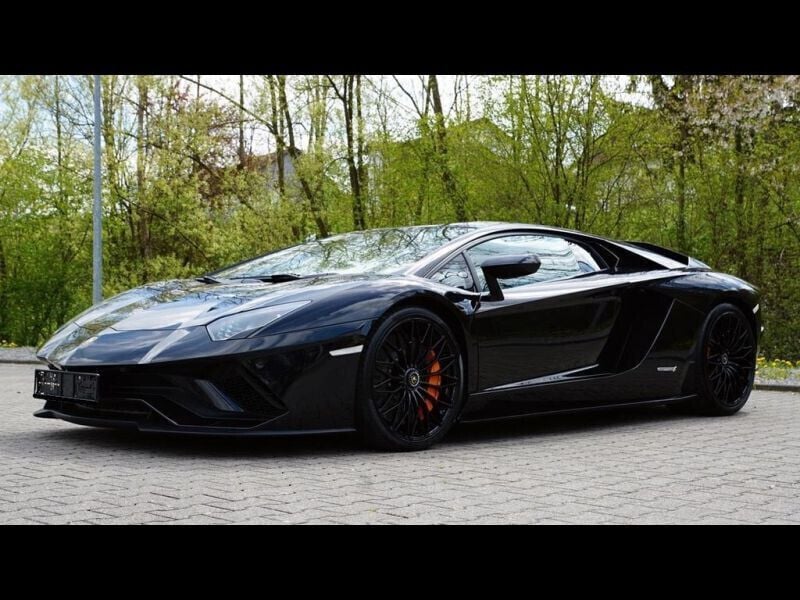 Noir Utilisé 2020 Lamborghini Aventador Cabriolet | 375 680 € - Image 1/4