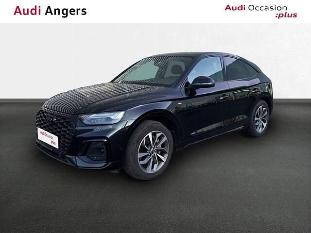 Noir mythe métallisé Occasion 2022 Audi Q5 Sportback S-Line SUV | 43 990 € (Prix juste) - Image 1/4