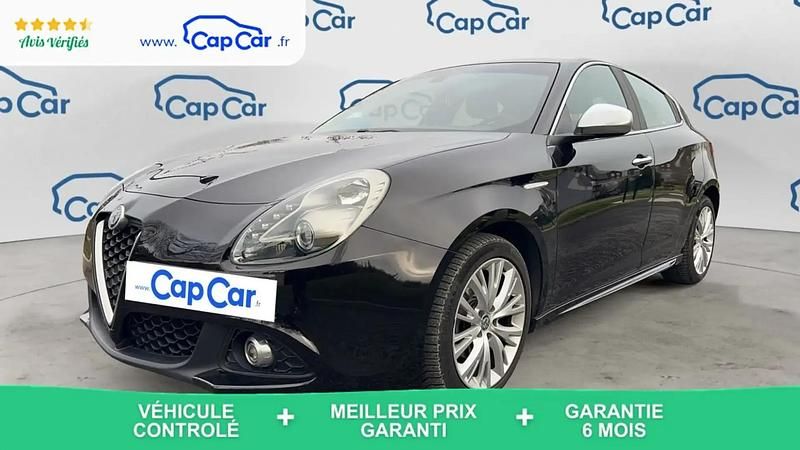Noir Occasion 2017 Alfa Romeo Giulietta Lusso Berline | 10 290 € (Prix juste) - Image 1/4