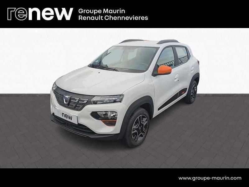 Blanc Occasion 2021 Dacia Spring Comfort Plus Citadine | 7 990 € (Bon prix) - Image 1/4