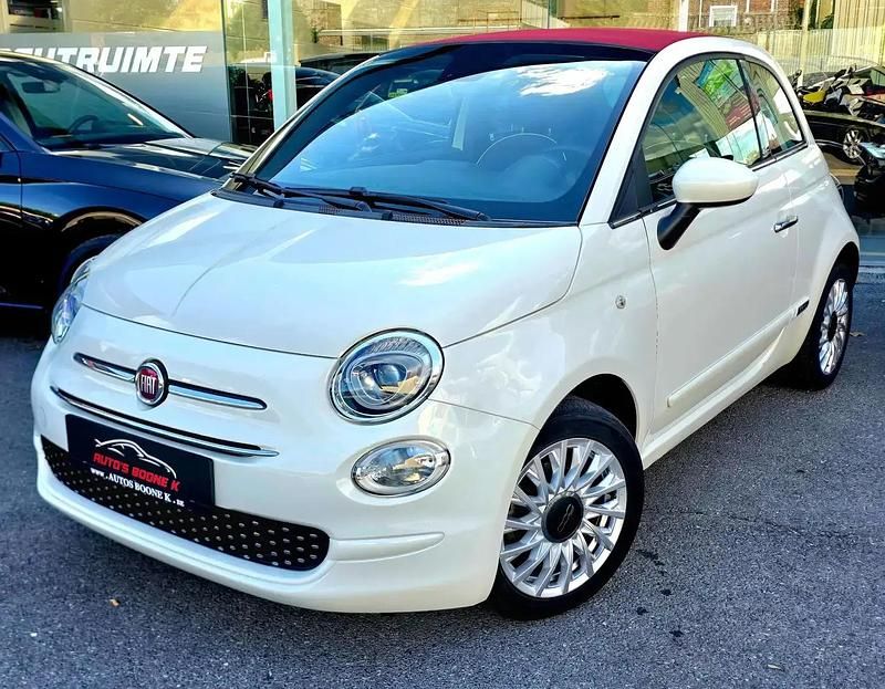 Blanc Utilisé 2019 Fiat 500C Cabriolet | 12 950 € (Prix assez cher) - Image 1/4