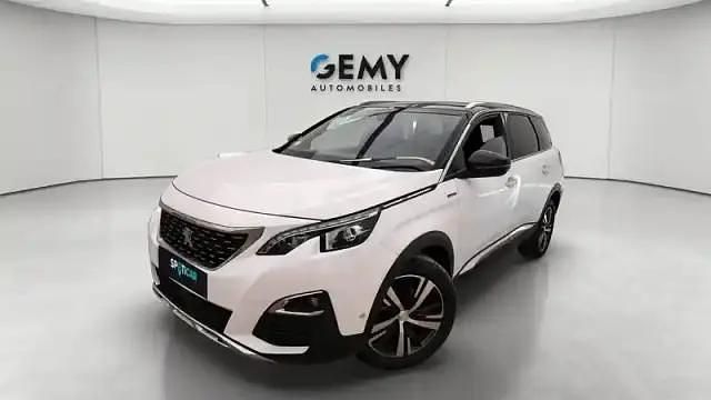 Blanc Utilisé 2020 Peugeot 5008 S | 18 950 € (Prix juste) - Image 1/4