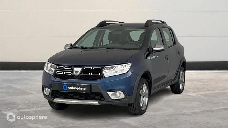 Bleu Utilisé 2019 Dacia Sandero Stepway Berline | 9 699 € (Bon prix) - Image 1/4