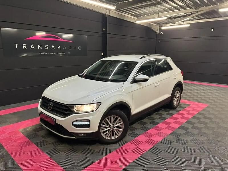 Blanc Occasion 2018 VW T-Roc LOUNGE SUV | 16 990 € (Prix assez cher) - Image 1/4