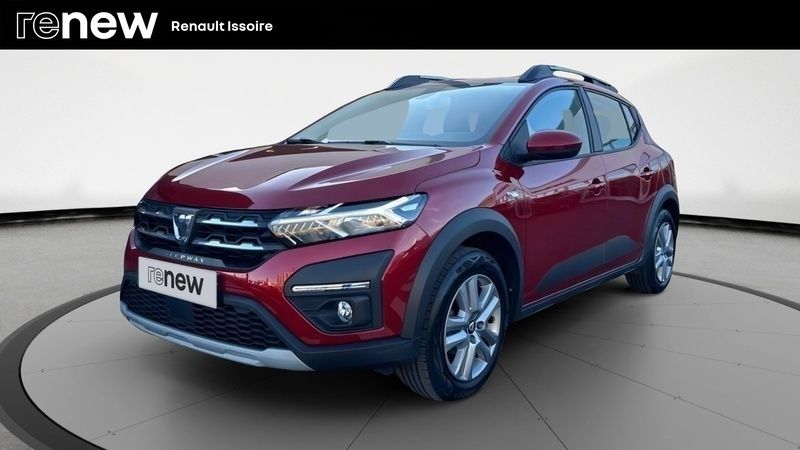 Rouge Utilisé 2021 Dacia Sandero Comfort Citadine | 14 295 € (Prix juste) - Image 1/4