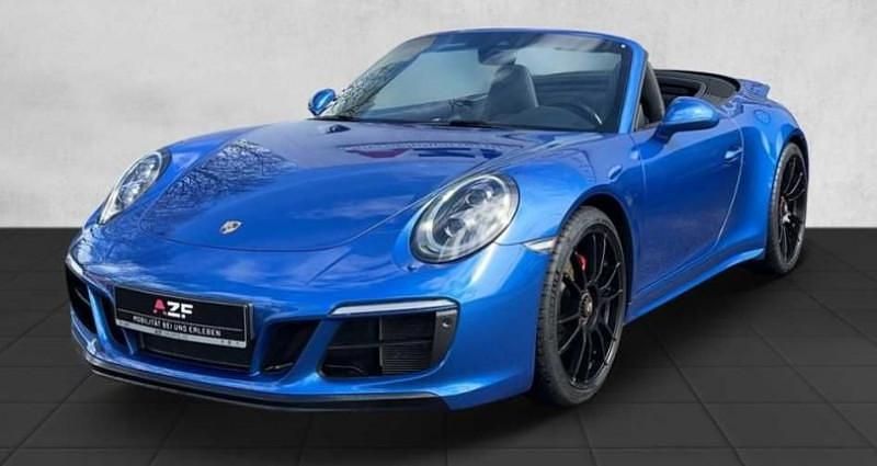 Occasion Porsche 911 Carrera GTS 450 ch (330 kW) 2018 Bleu Cabriolet