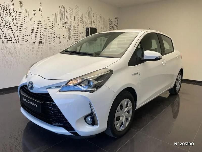 Occasion Toyota Yaris Hybrid Business Edition 100 ch (73 kW) 2019 Blanc Citadine