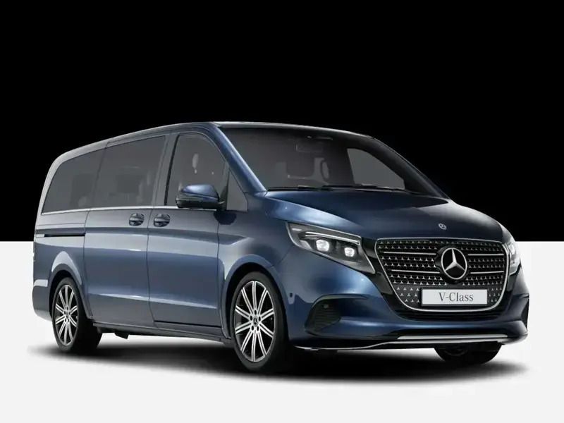 Bleu Utilisé 2025 Mercedes V300 Avantgarde Monospace | 86 143 € (Prix cher) - Image 1/4