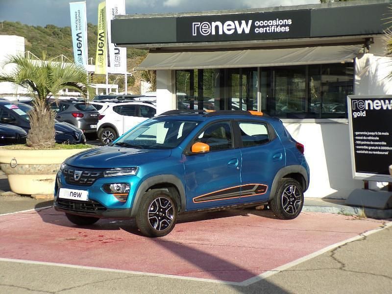 Occasion Dacia Spring Comfort Plus 2021 Bleu Citadine