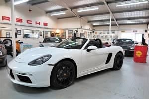 Occasion Porsche 718 Boxster 300 ch (220 kW) 1970 Blanc Cabriolet