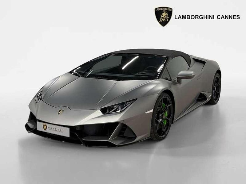 Occasion Lamborghini Huracán 640 ch (470 kW) 2024 Gris Cabriolet