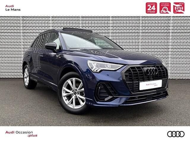 Bleu navarre métallisé Occasion 2025 Audi Q3 S-line plus SUV | 43 890 € (Prix juste) - Image 1/4