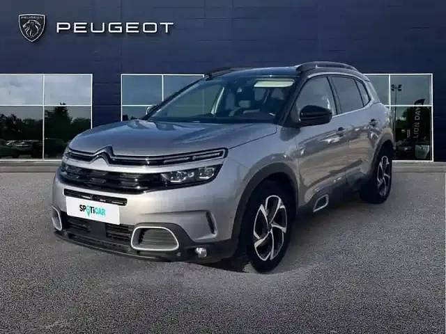 Gris Occasion 2020 Citroën C5 Aircross PureTech SUV | 15 990 € - Image 1/4