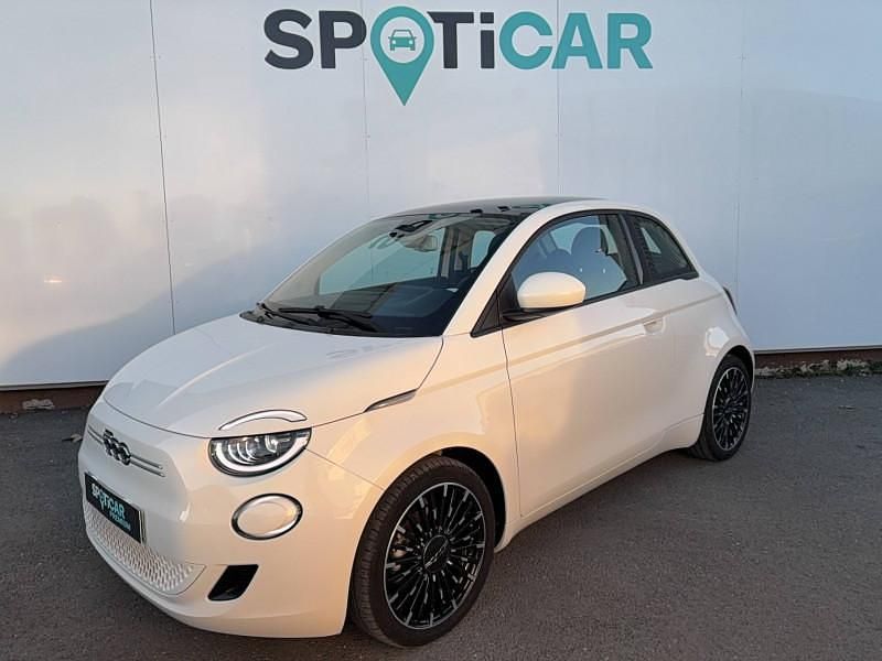 Blanc Utilisé 2022 Fiat 500e Citadine | 14 490 € (Bon prix) - Image 1/4