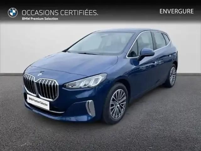 Phytonic blau métallisé Utilisé 2022 BMW 218 Luxury Line Monospace | 27 950 € (Prix juste) - Image 1/4