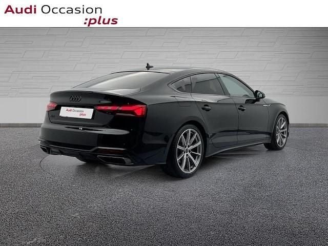 Occasion Audi A5 Sportback S-Line 204 ch (150 kW) 2023 Noir mythe métallisé Citadine