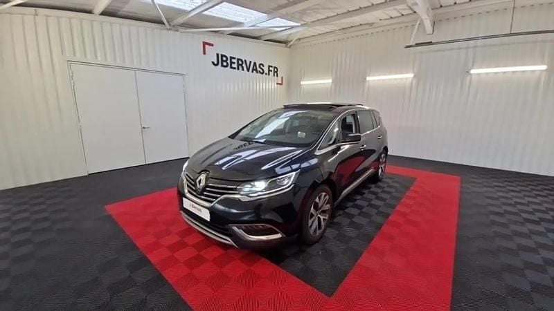 Noir Occasion 2016 Renault Espace Intens Monospace | 14 990 € (Prix juste) - Image 1/4