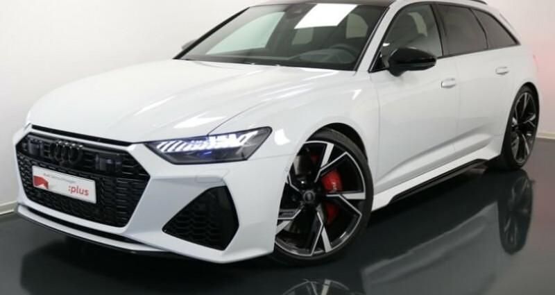 Blanche Occasion 2021 Audi RS6 Sport Break | 144 990 € - Image 1/4