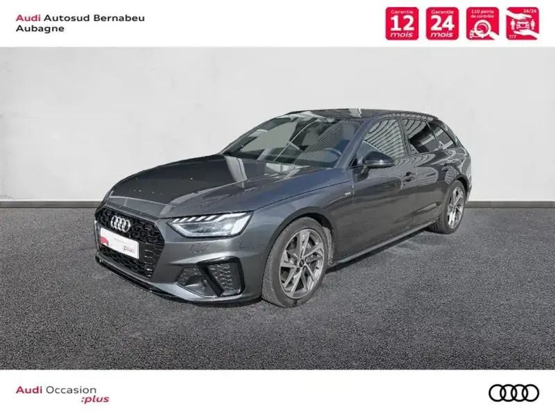 Gris daytona nacré Utilisé 2022 Audi A4 S-Line Break | 35 980 € (Prix juste) - Image 1/4