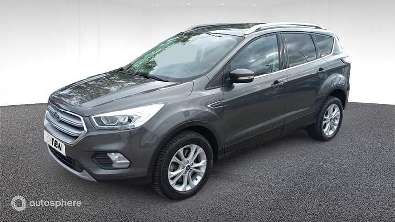 Gris Utilisé 2018 Ford Kuga Business Edition SUV | 16 990 € (Prix juste) - Image 1/4
