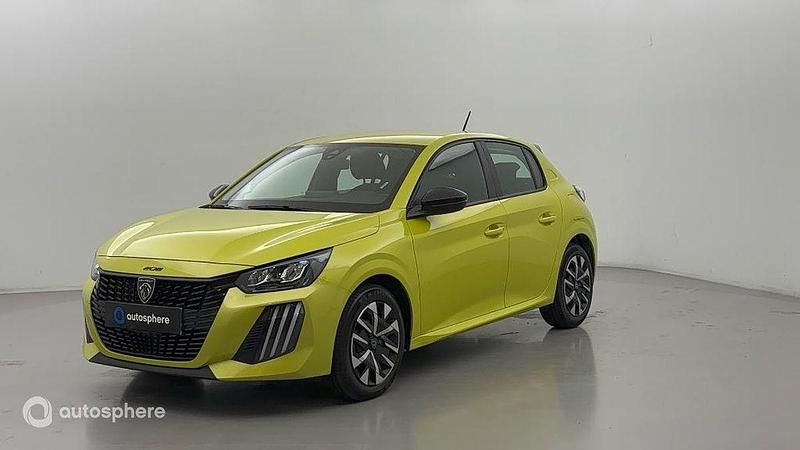 Jaune Nouvelle 2024 Peugeot 208 Active Citadine | 15 999 € (Bon prix) - Image 1/4