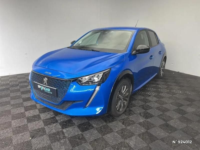Bleu Utilisé 2023 Peugeot e-208 Style Citadine | 16 480 € (Prix juste) - Image 1/4