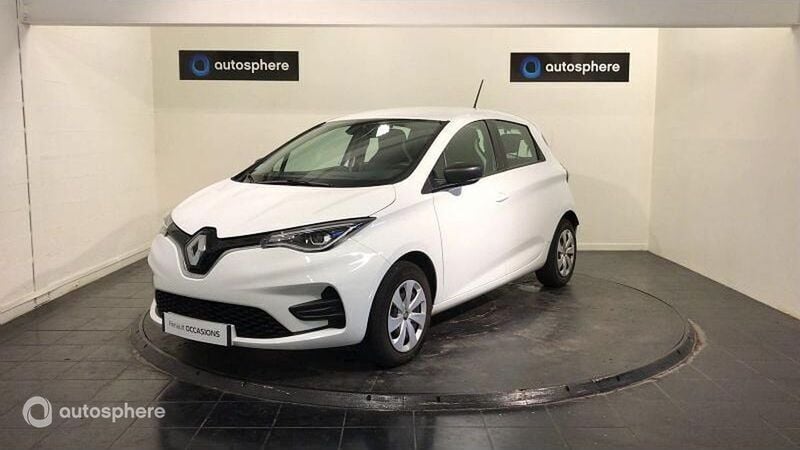 Blanc glacier Utilisé 2022 Renault Zoe Life Citadine | 13 499 € (Super prix) - Image 1/4