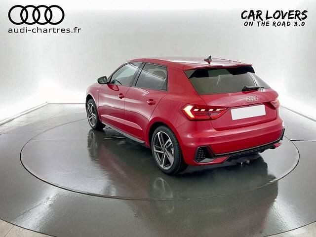 Occasion Audi A1 Sportback S-line plus 116 ch (85 kW) 2025 Rouge progressif métallisé noir mythe métallisé Citadine