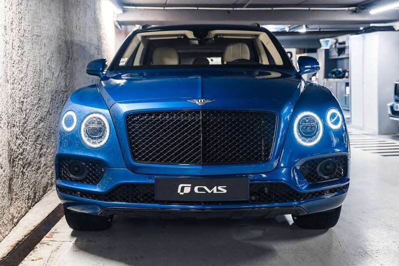 Occasion Bentley Bentayga 608 ch (447 kW) 2016 Bleu SUV
