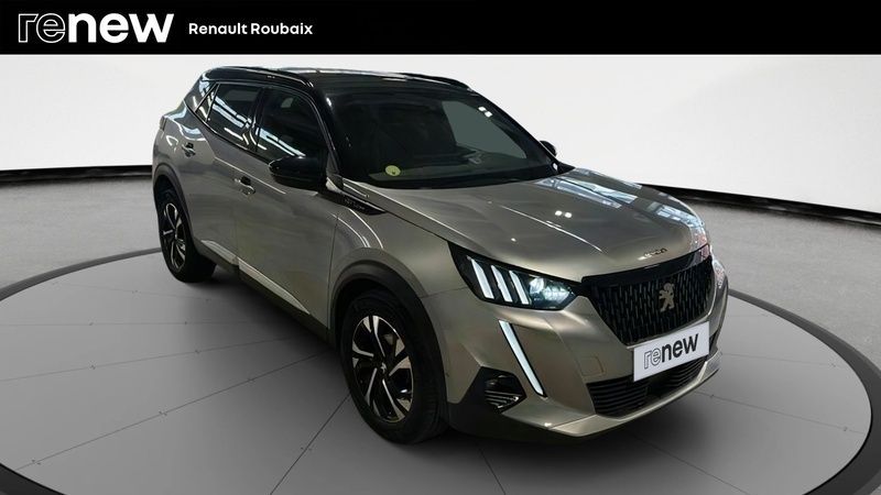 Gris Utilisé 2020 Peugeot 2008 GT-line SUV | 17 699 € (Prix cher) - Image 1/4
