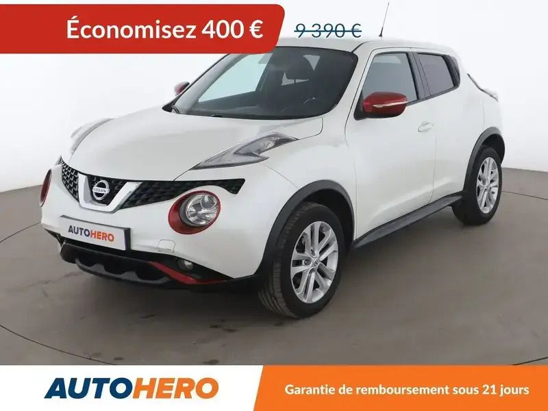Blanc Utilisé 2015 Nissan Juke SUV | 8 790 € (Prix juste) - Image 1/2